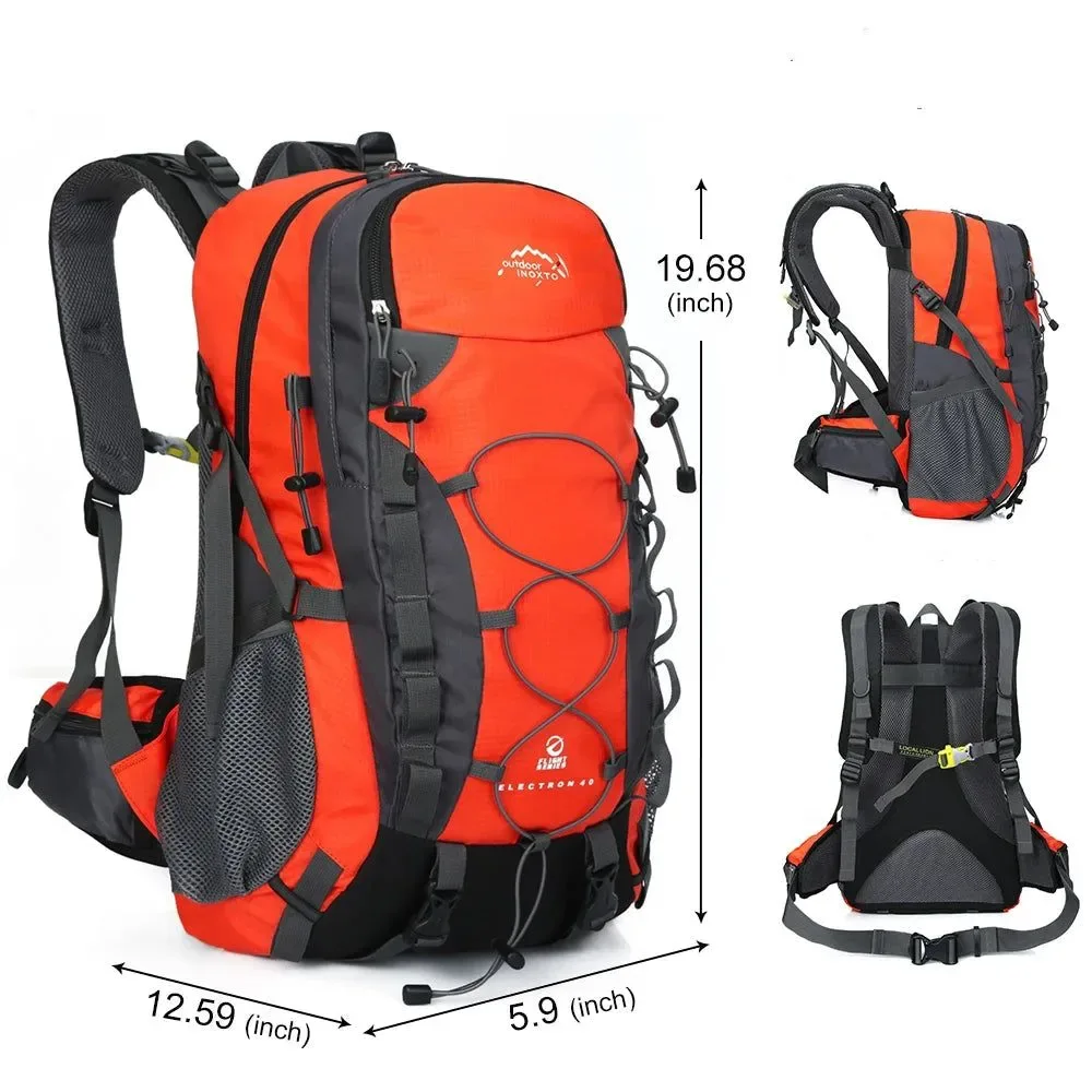 Prestigious 40L Hiking Storage Backpack – Sturdy Travel Backpack for Mountaineering Hiking and Camping Breathable