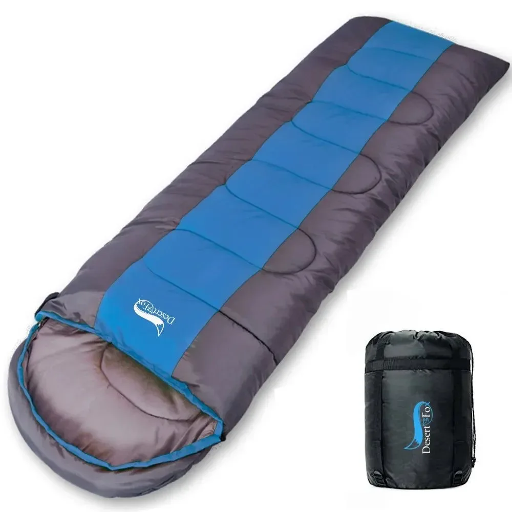 Exclusive Lightweight 4 Season Envelope Camping Sleeping Bag for Outdoor Travel and Hiking Environmentally Friendly