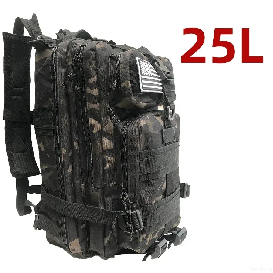 Waterproof Tactical Backpack Durable Gear for Outdoor Adventures Easy-to-Use