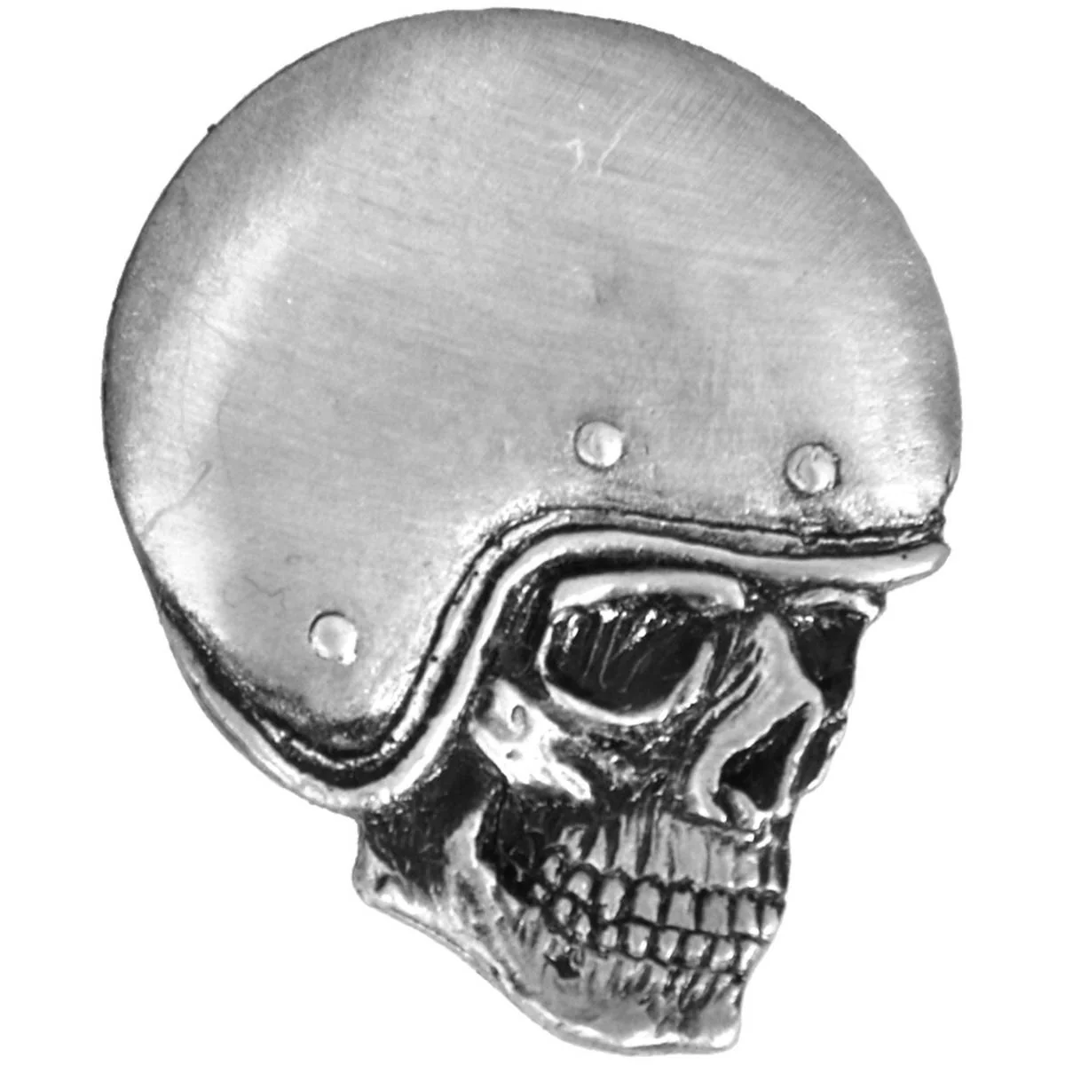 Consistent Milwaukee Leather MLP9265 Skull Racer Pin For Jackets Vest Hats and Clothing Effective