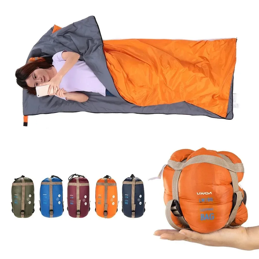 Certified Envelope Sleeping Bag – Ultralight and Versatile for Camping and Outdoor Activities Unique