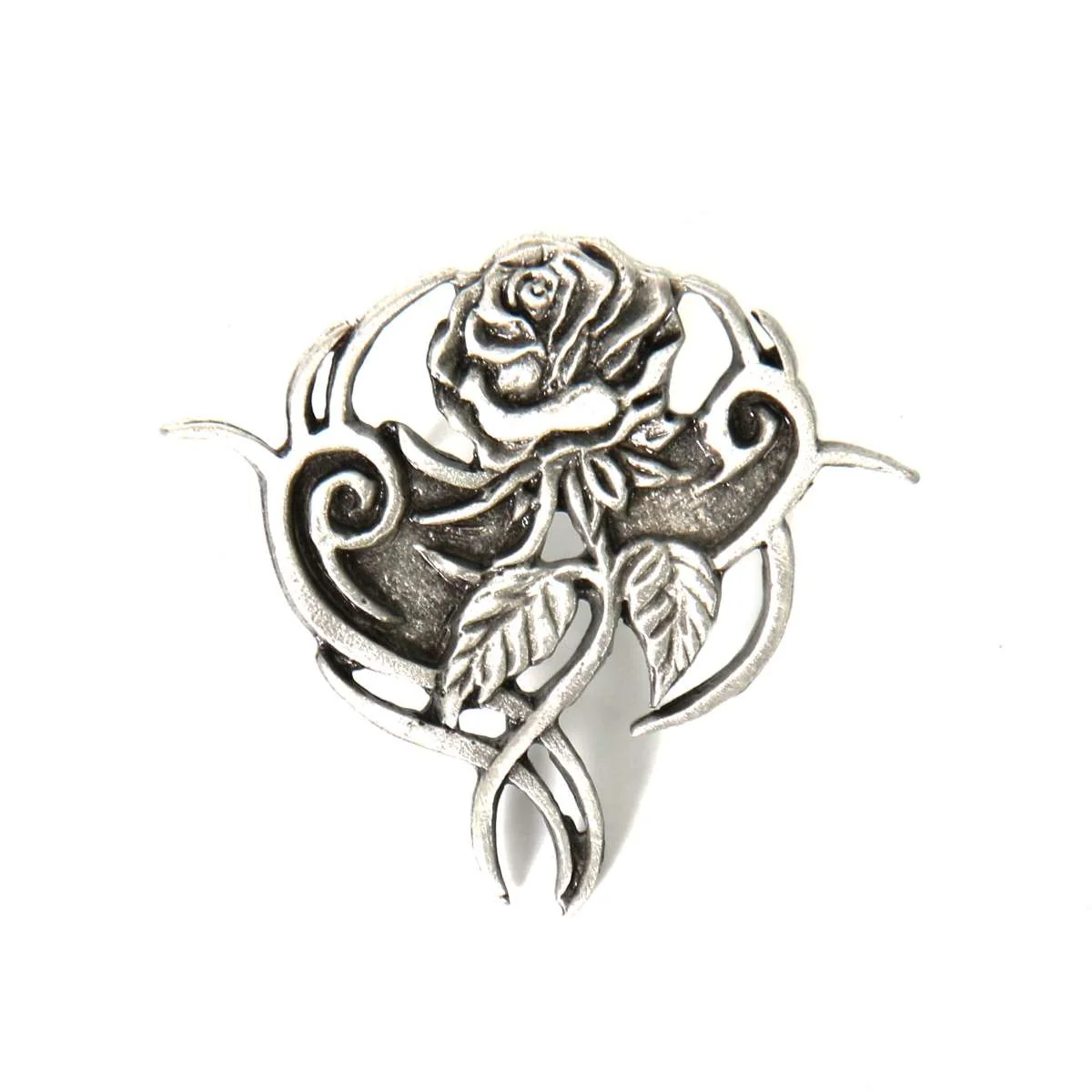 Healthy Milwaukee Leather MLP9206 Tribal Rose Pin For Jackets Vest Hats and Clothing Elegant