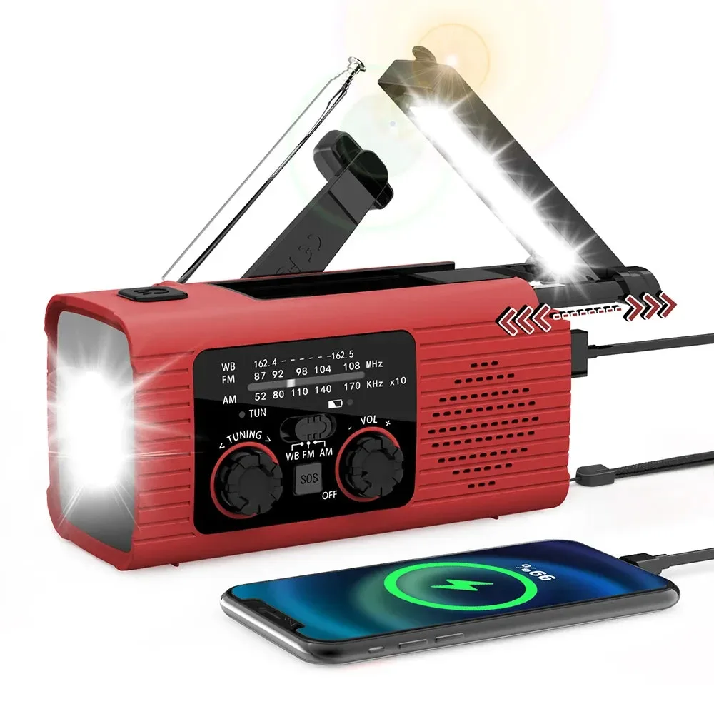 Next-Generation Rechargeable Emergency Light with Radio Function – Solar Charging Flash LED Strong Flashlight for Outdoor Emergencies Rechargeable electric light radio function emergency light solar charging flash LED outdoor emergency light strong flashlight High-Performance