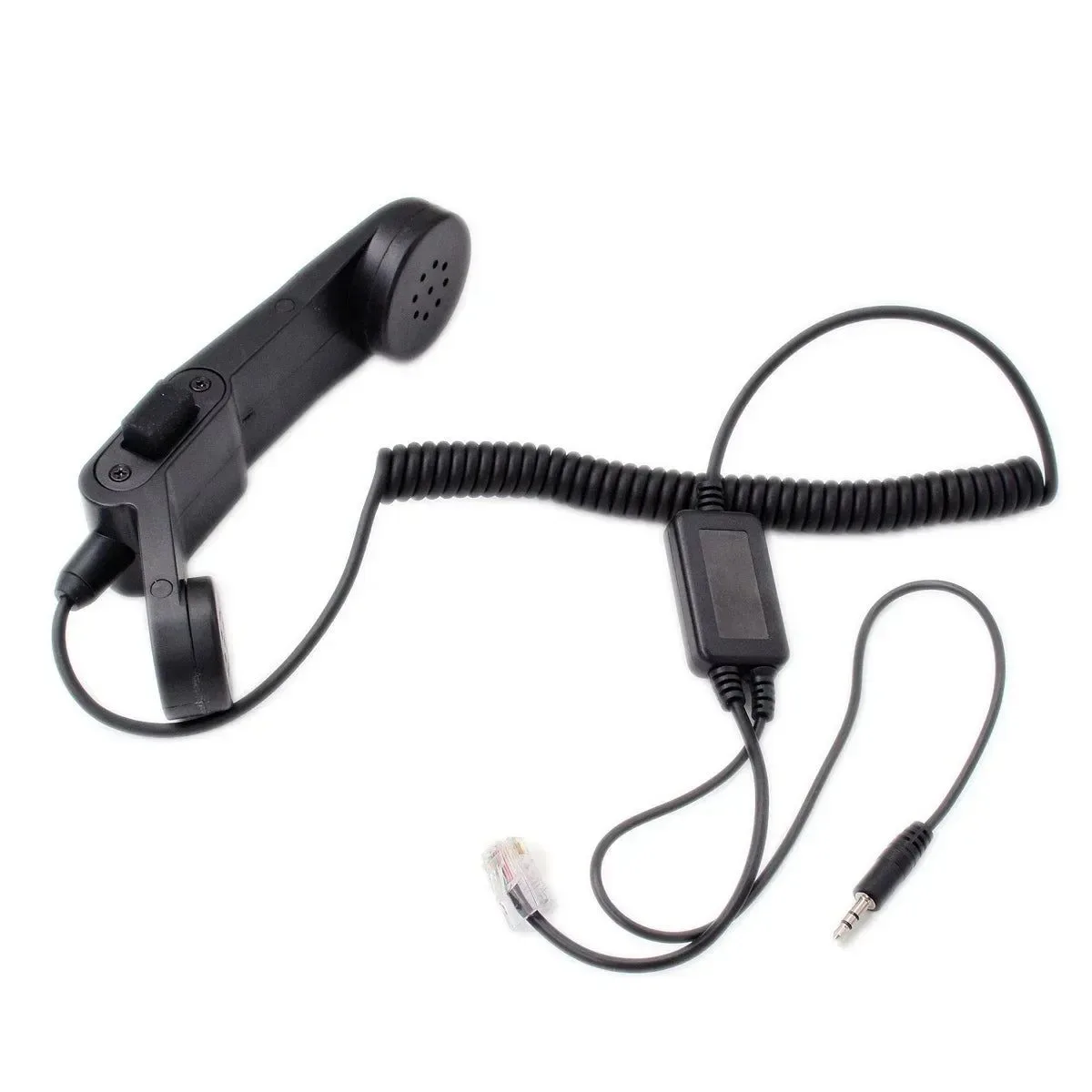 Durable H250 Shoulder PTT Mic Handheld Emergency Communication Microphone Speaker for YAESU FT-818 FT817 FT818 Radio Accessory Clean