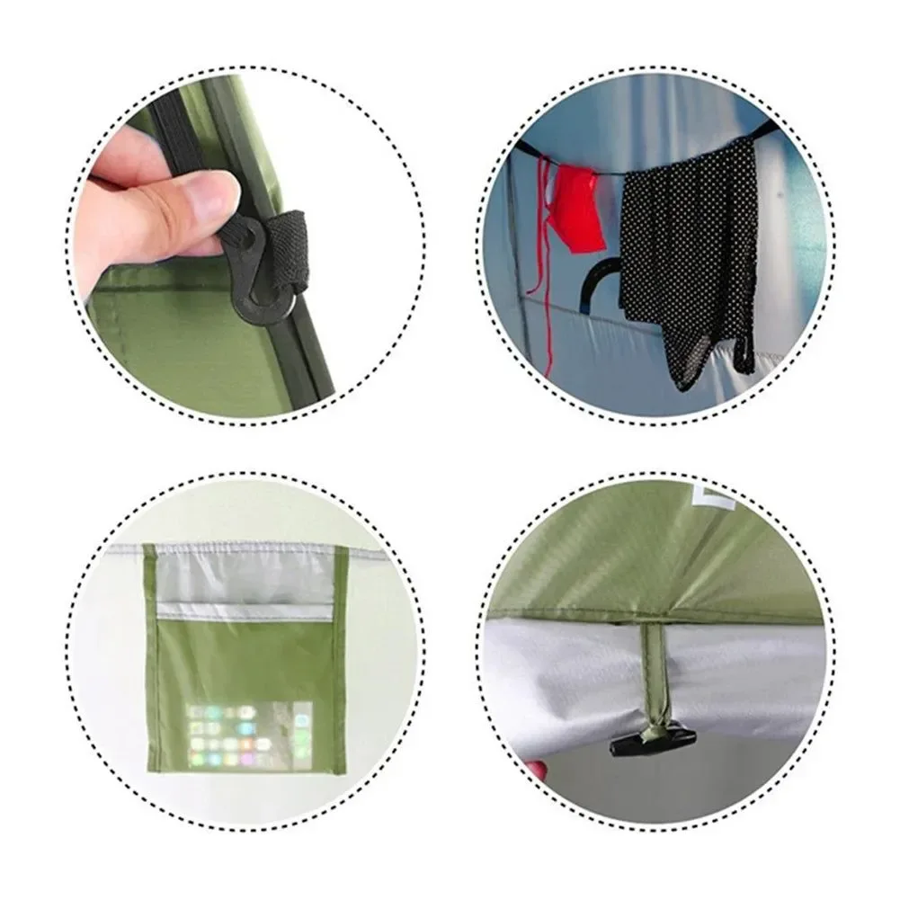 Exceptional Portable Pop Up Camping Tent – Privacy Shower Tent for Hiking Beach Outdoor Toilet and Bathroom Use Versatile