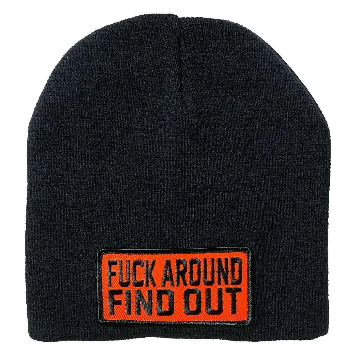 Specialty Hot Leathers F Around Find Out Knit Hat KHB5013 Luxury
