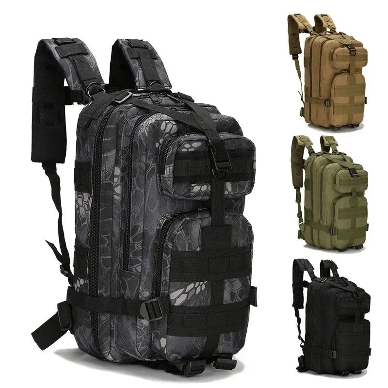 Carefully Designed 20-30L Camo Tactical Backpack – Waterproof Nylon Trekking Fishing and Hunting Bag for Outdoor Sports Exclusive
