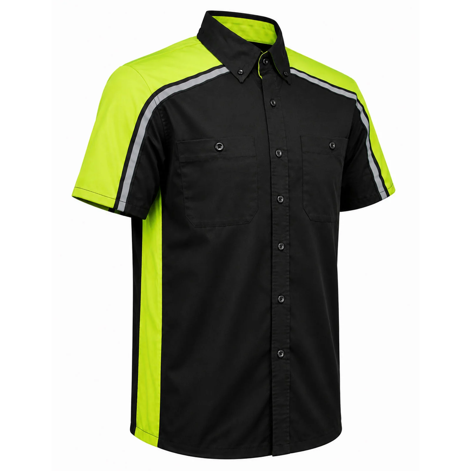 Verified MMCC Men’s Delco Green Cotton Mechanic Shirt – MDM11604MMCC Delco Mechanic Shirt Top-Quality