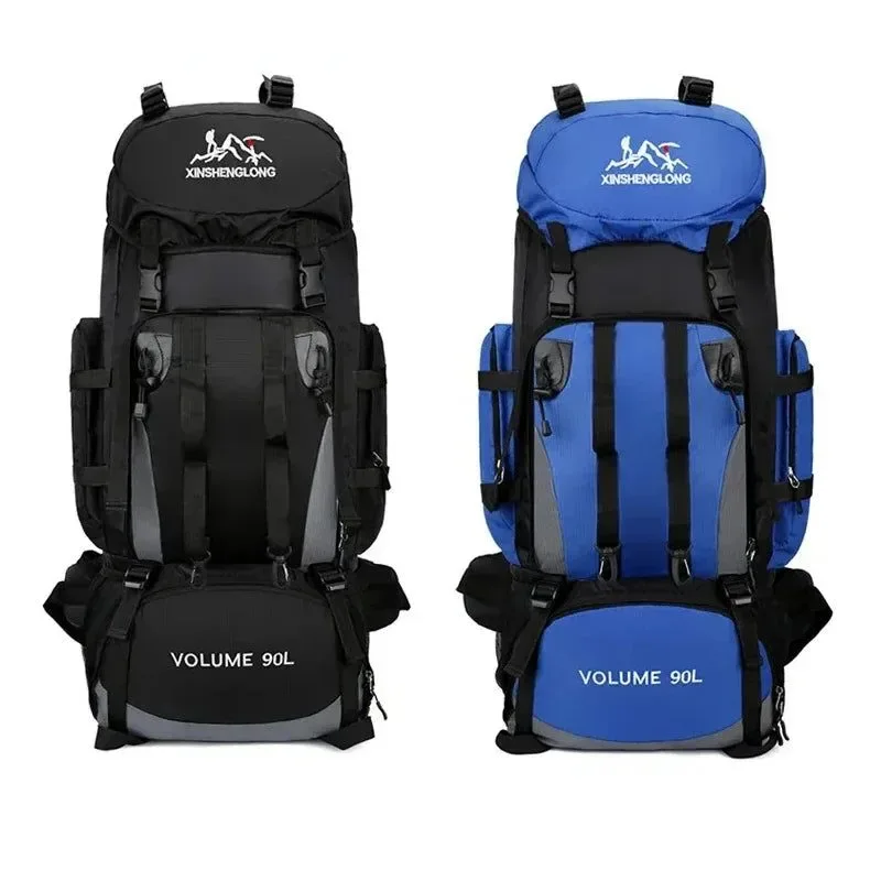 Powerful Explore ly with the 90L Waterproof Camping Backpack Genuine