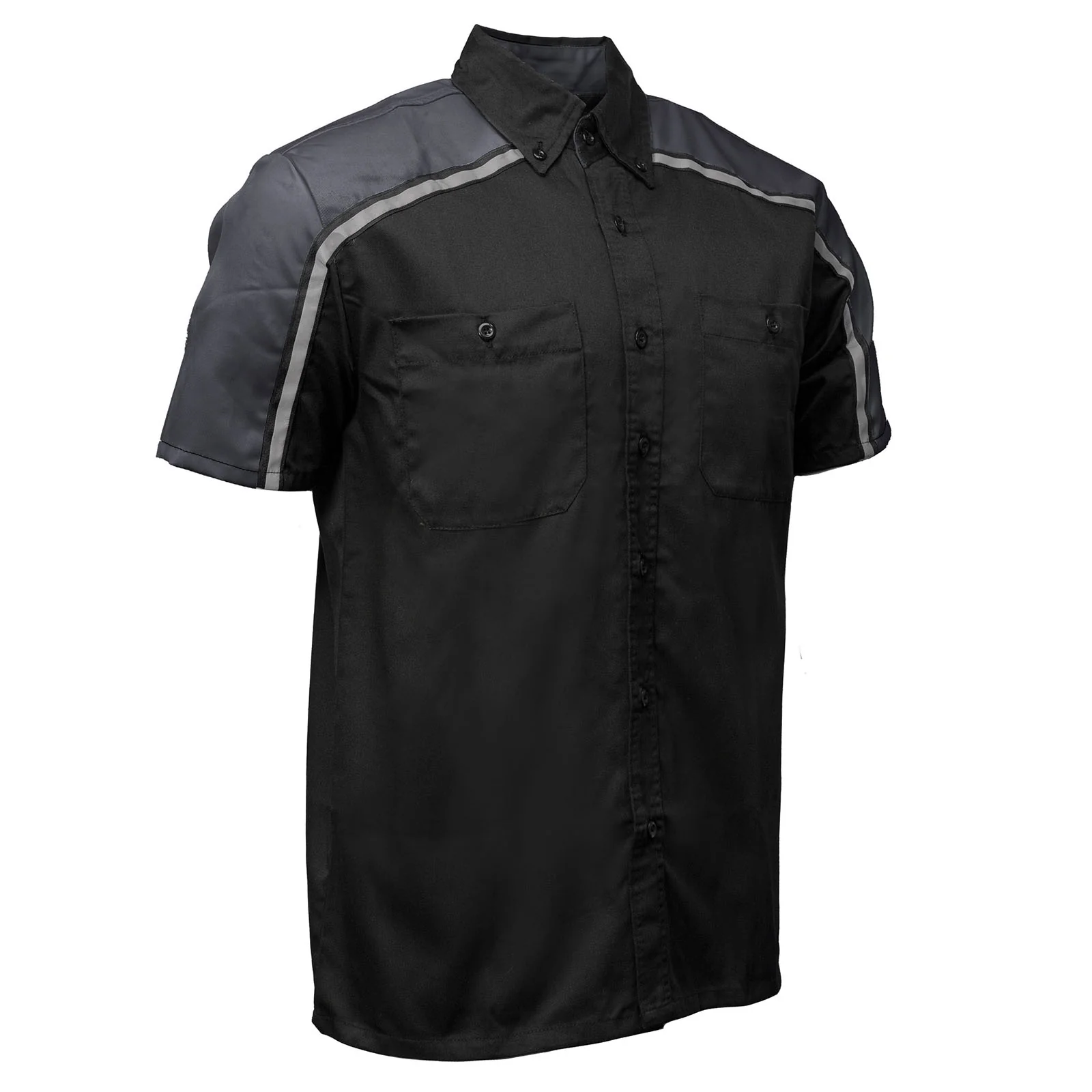 User-Friendly MMCC Men’s Delco Gray Cotton Mechanic Shirt – MDM11601MMCC Delco Mechanic Shirt Innovative