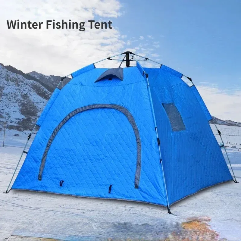 Authentic Portable Ice Fishing Shelter – Winter Fishing Tent Waterproof Windproof Winter Tent Long-Lasting