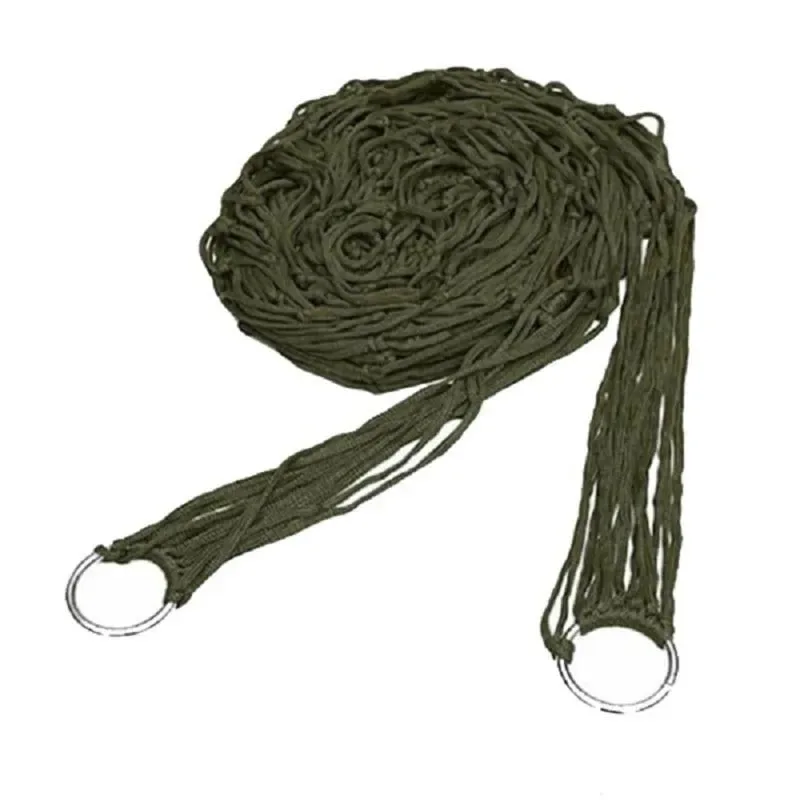 Original Portable Outdoor Sport Hammock Mesh Net for Camping Garden Beach Travel Proven