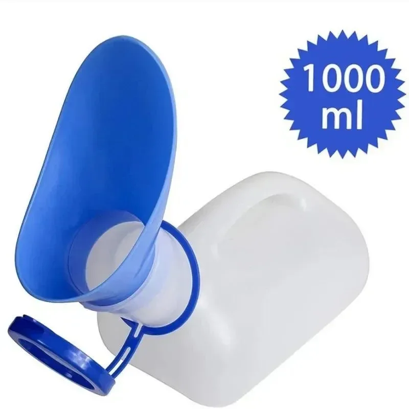 Excellent 1000 ML Portable Mobile Toilet Urinal for Travel Camping and Outdoor Use Trusted