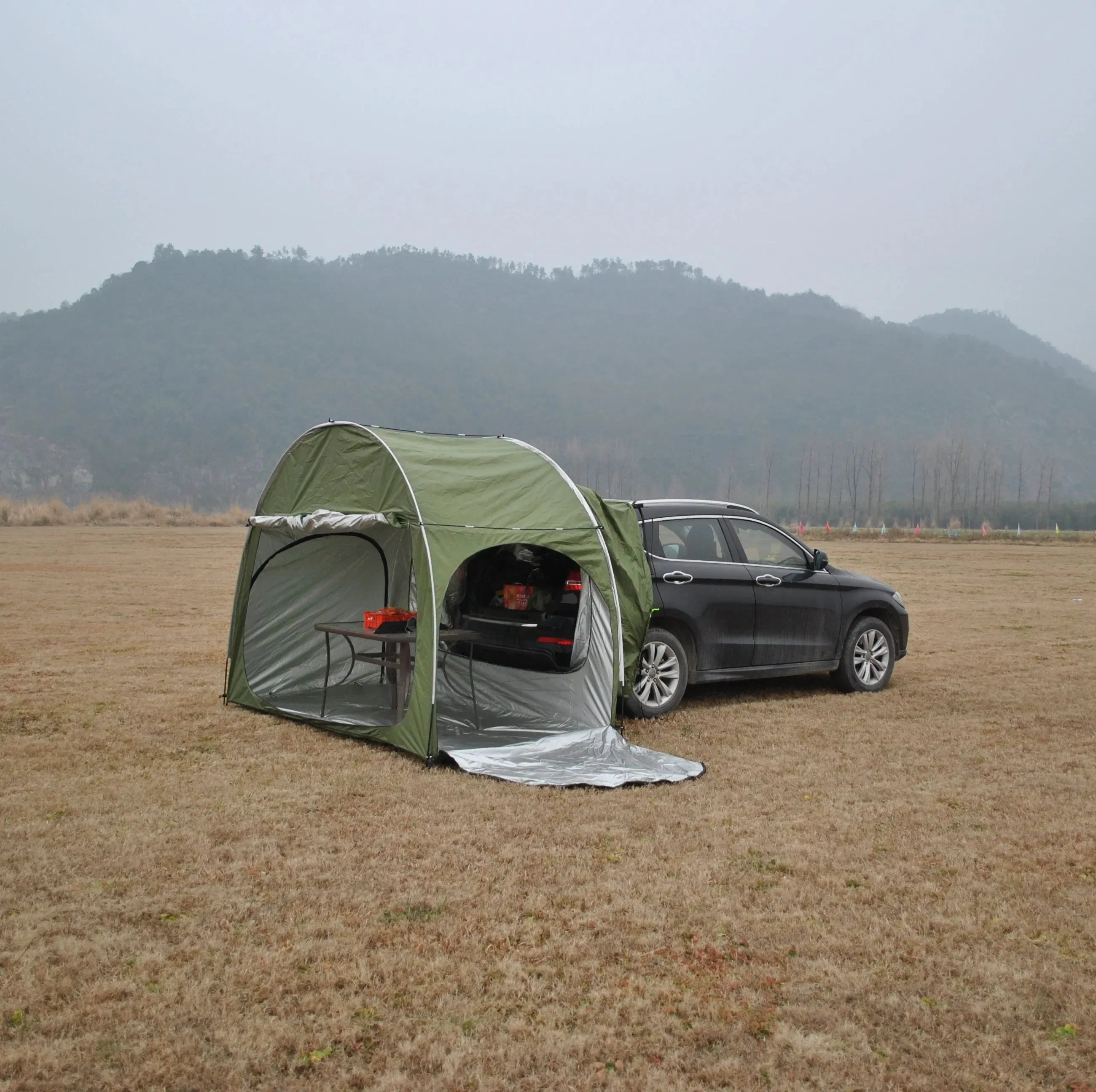 Long-Lasting CZX-553 Car Awning Sun Shelter – Portable Waterproof Rear Tent and storage Minimalist