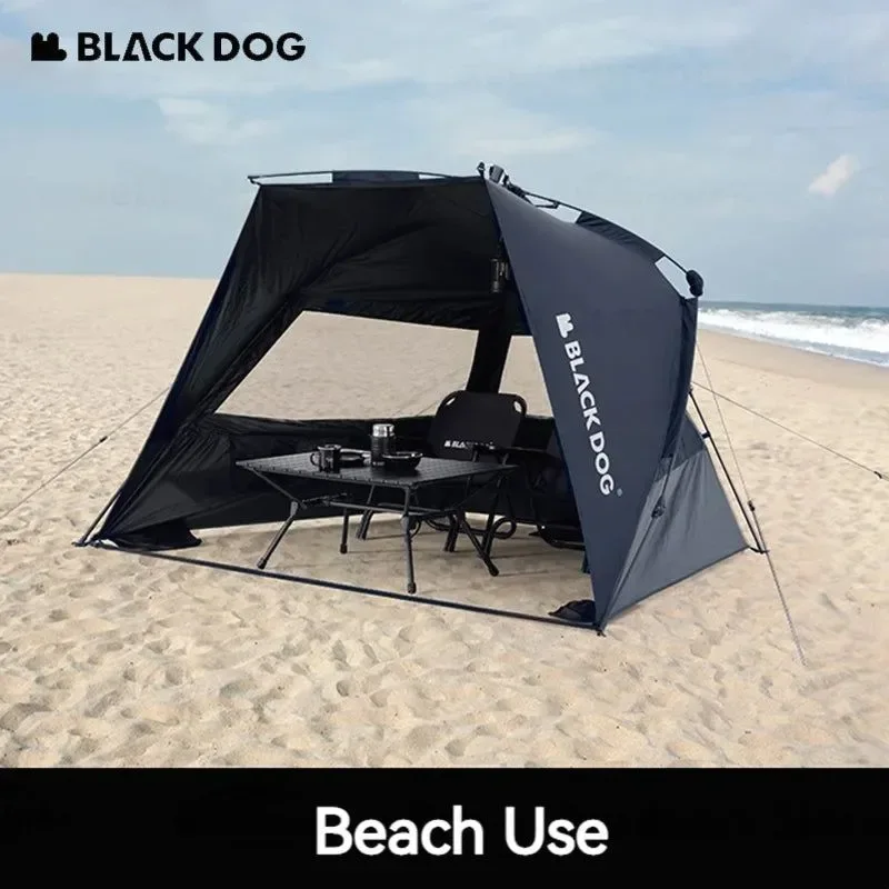Trusted Naturehike Blackdog Automatic Sunshade Tent – 2-3 Person 3000mm Waterproof Quick Pop-Up Easy-to-Use