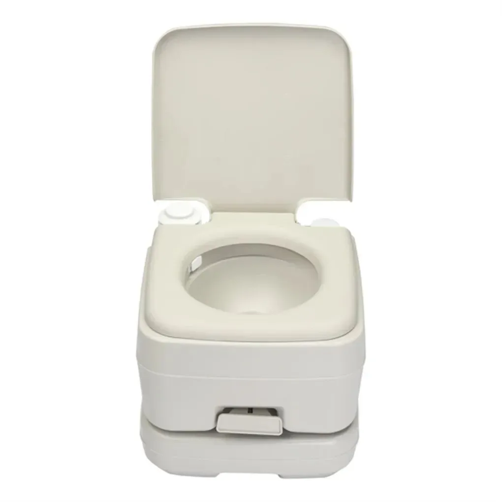 Premium Material Portable Camping Toilet – Compact Flush Toilet for Travel Boating Outdoor Use Optimized