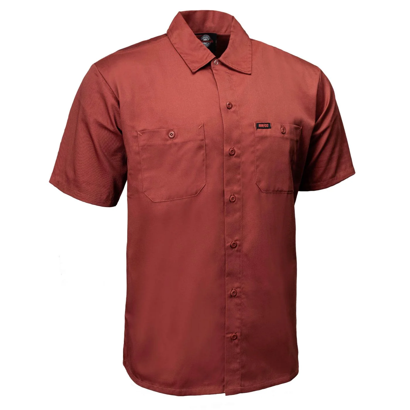 Superior MMCC Men’s Super Duty Orange Polyester Blend Mechanic Shirt – MDM11627MMCC Super Duty Mechanic Shirt Stylish