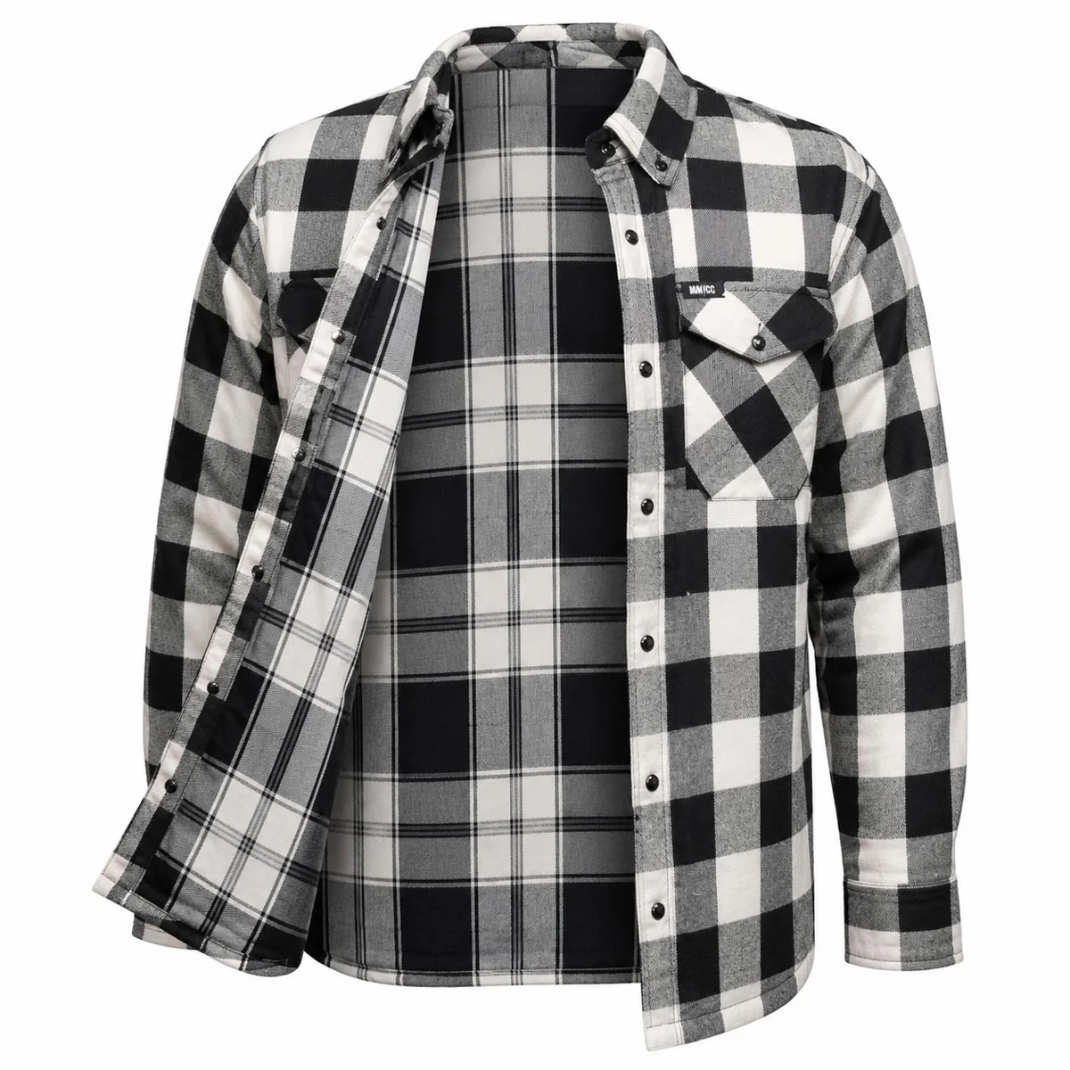 Modern MMCC Men’s Desperado Cotton Reversible Flannel Shirt – MNG11804 Authentic