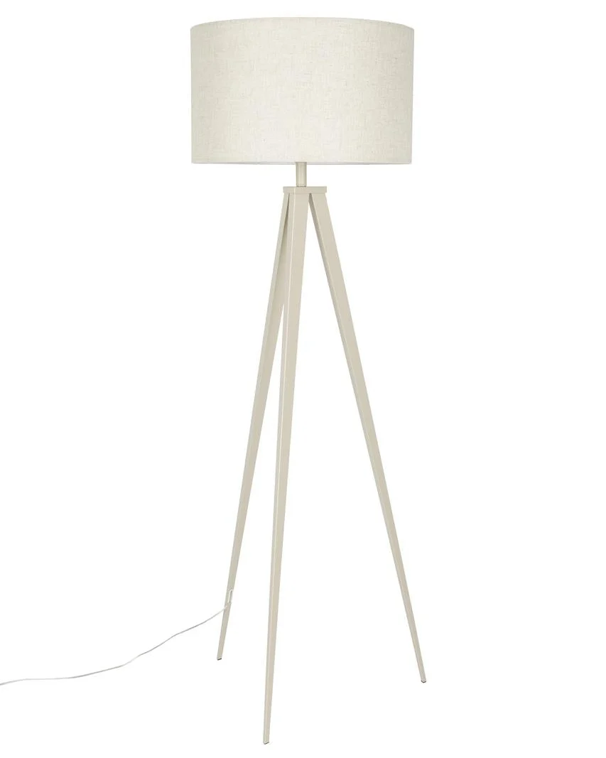 Clean Floor Lamp Tripod- Beige Smart