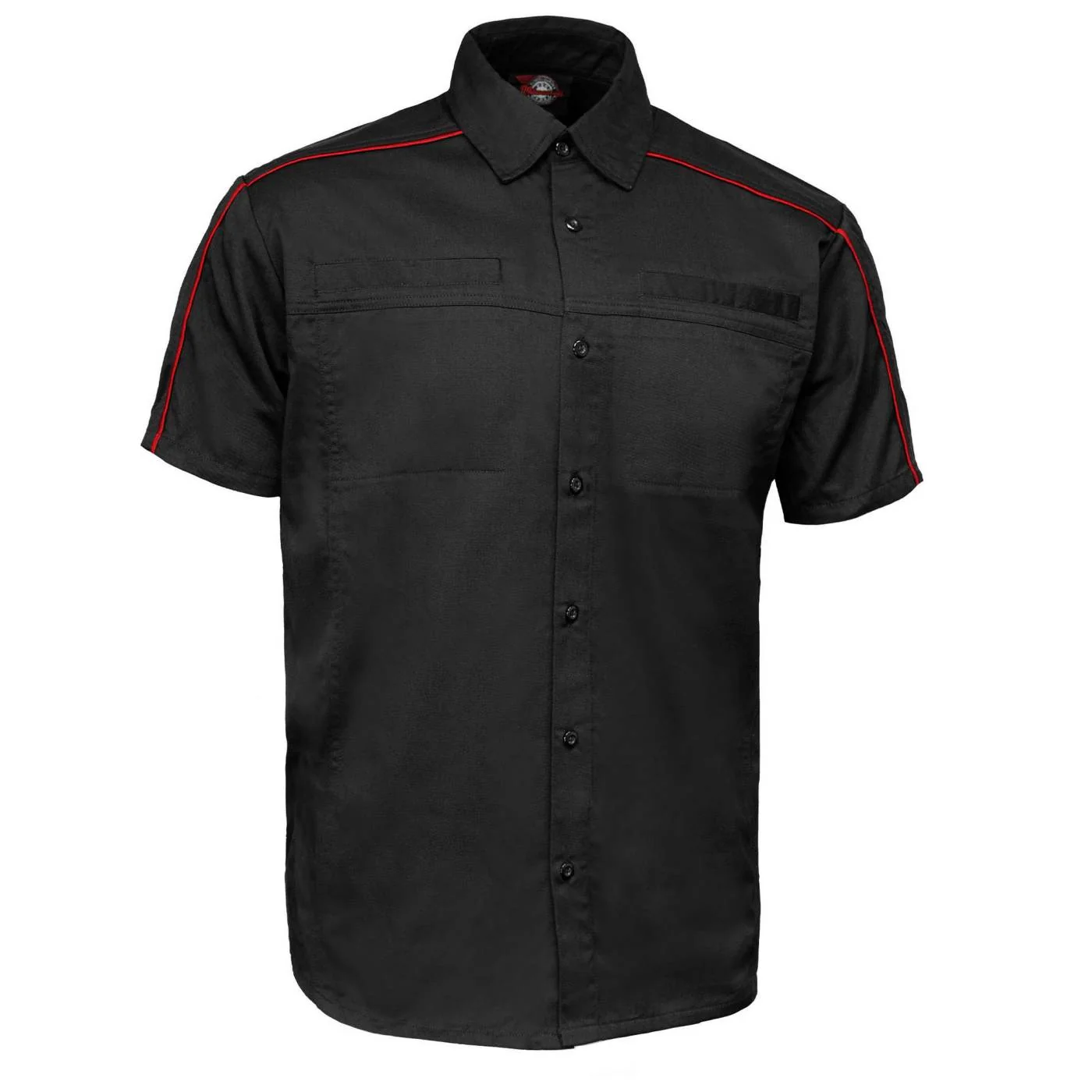 Sustainable MMCC Men’s Slipstream Black Red Cotton Mechanic Shirt – MDM11691MMCC Slipstream Mechanic Shirt Trusted