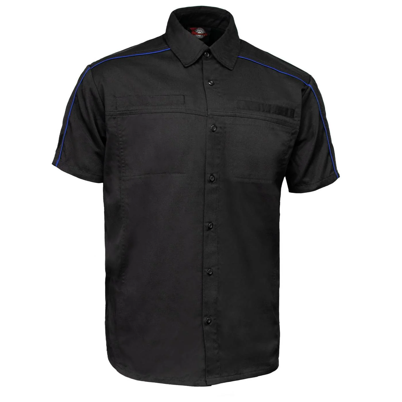 Recyclable MMCC Men’s Slipstream Black Blue Cotton Mechanic Shirt – MDM11692MMCC Slipstream Mechanic Shirt Reliable
