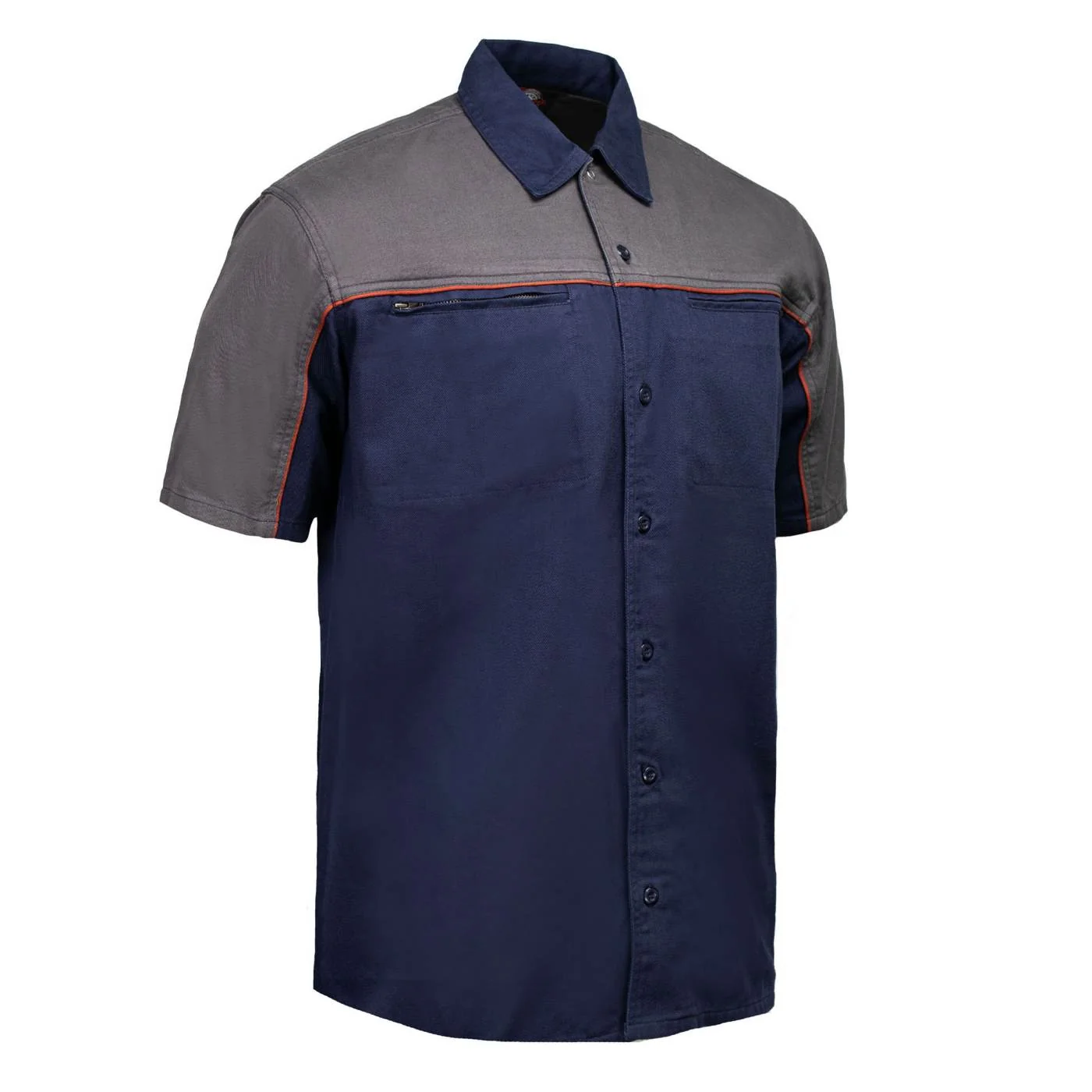 Breathable MMCC Men’s Reveline Cotton Mechanic Shirt – MMC16032MMCC Reveline Mechanic Shirt Detailed