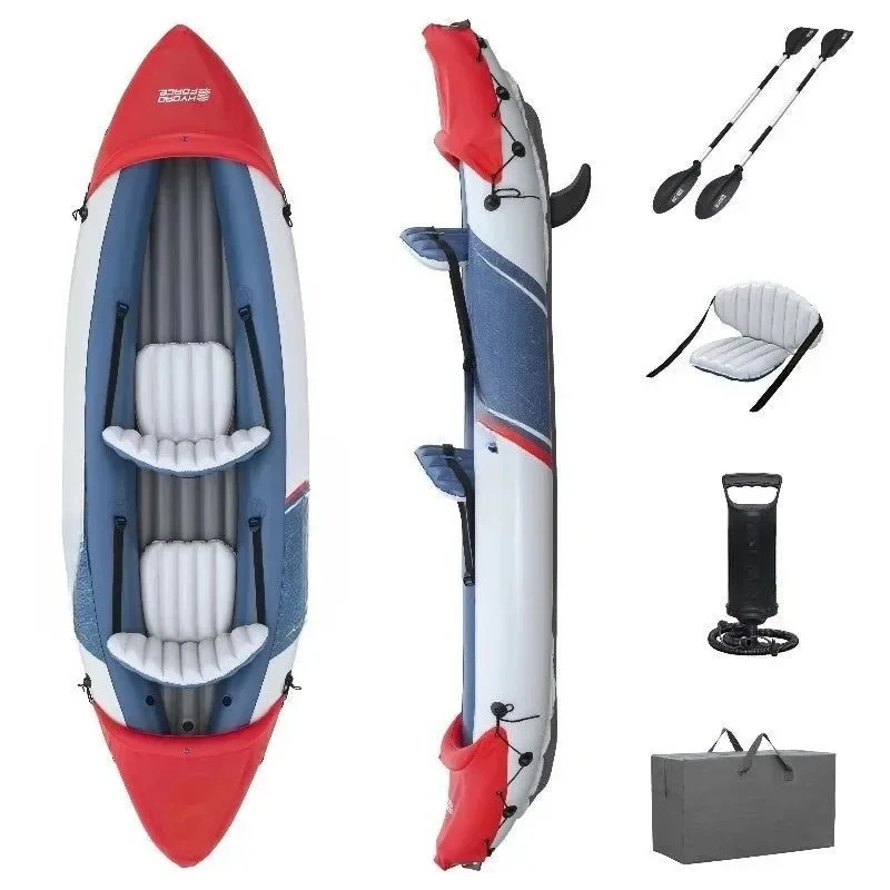 Professional Inflatable 2-Person Fishing Kayak – Lite-Rapid Design for Easy Transport Artisan