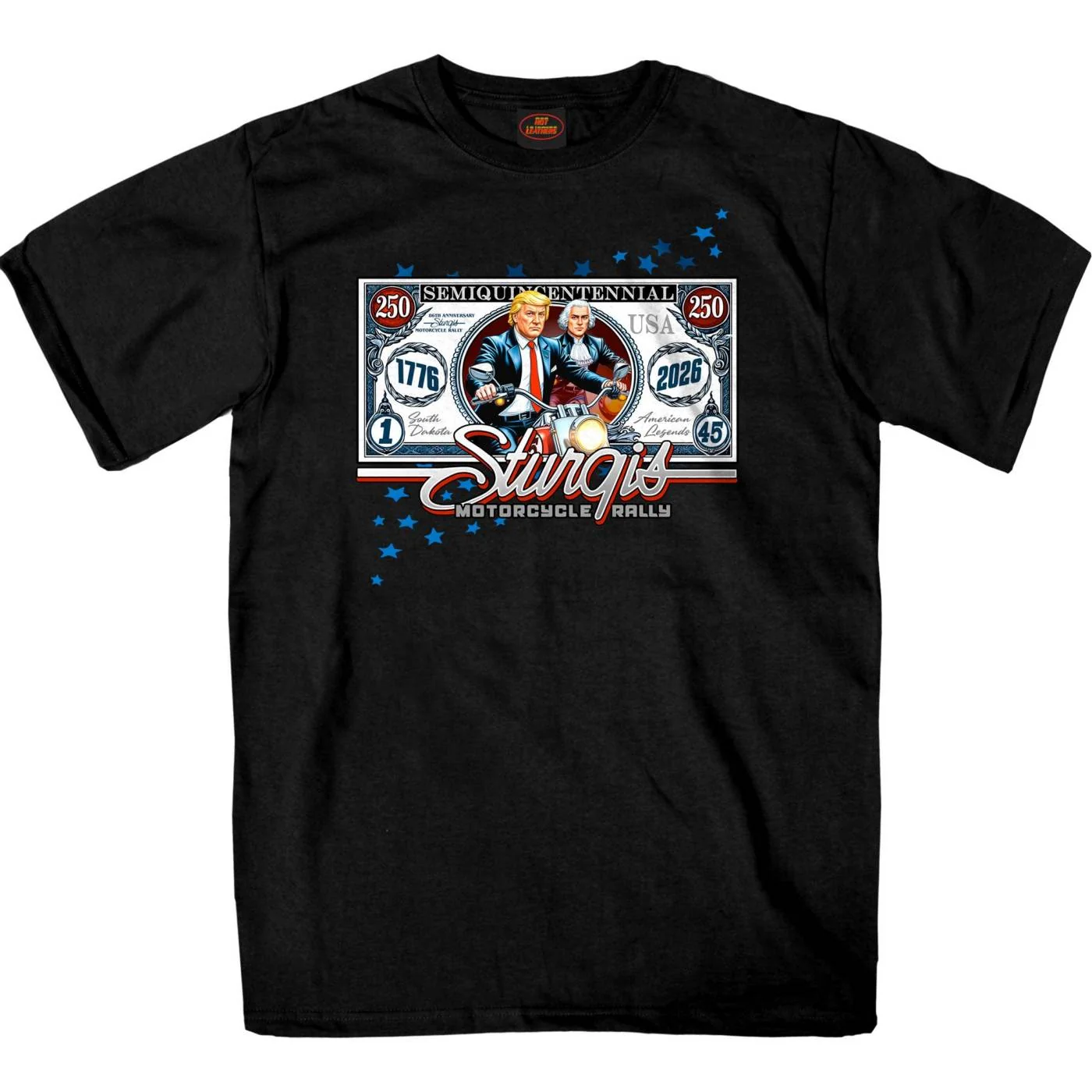 Trendy 2026 Sturgis Motorcycle Rally Georgedon Men’s Black Short Sleeve T-Shirt – SPB1218 Secure