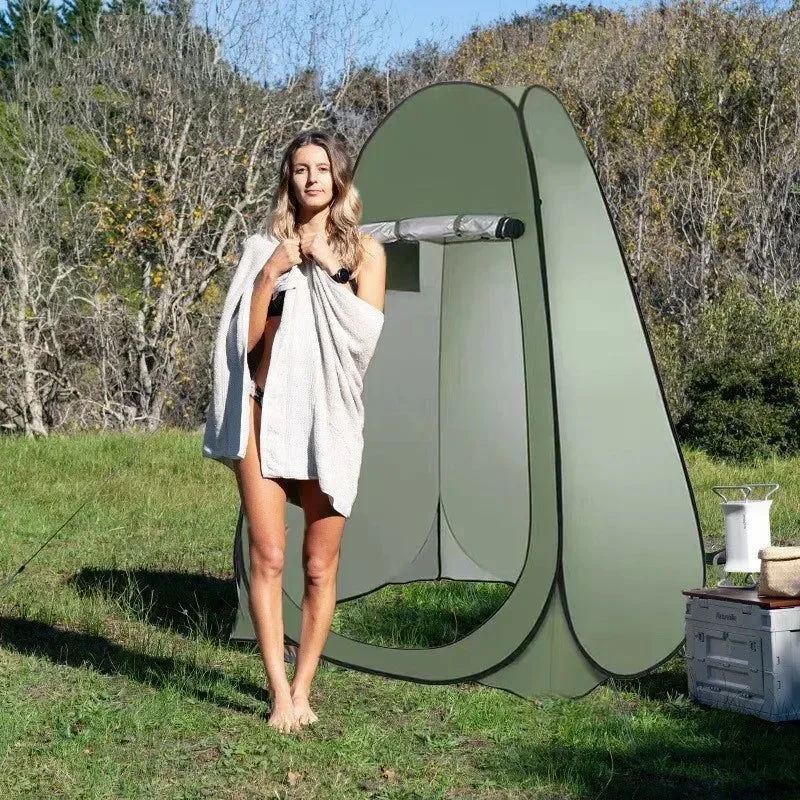 Minimalist 150x150x190cm Instant Pop-Up Privacy Tent – Portable Shower Changing Room Lightweight