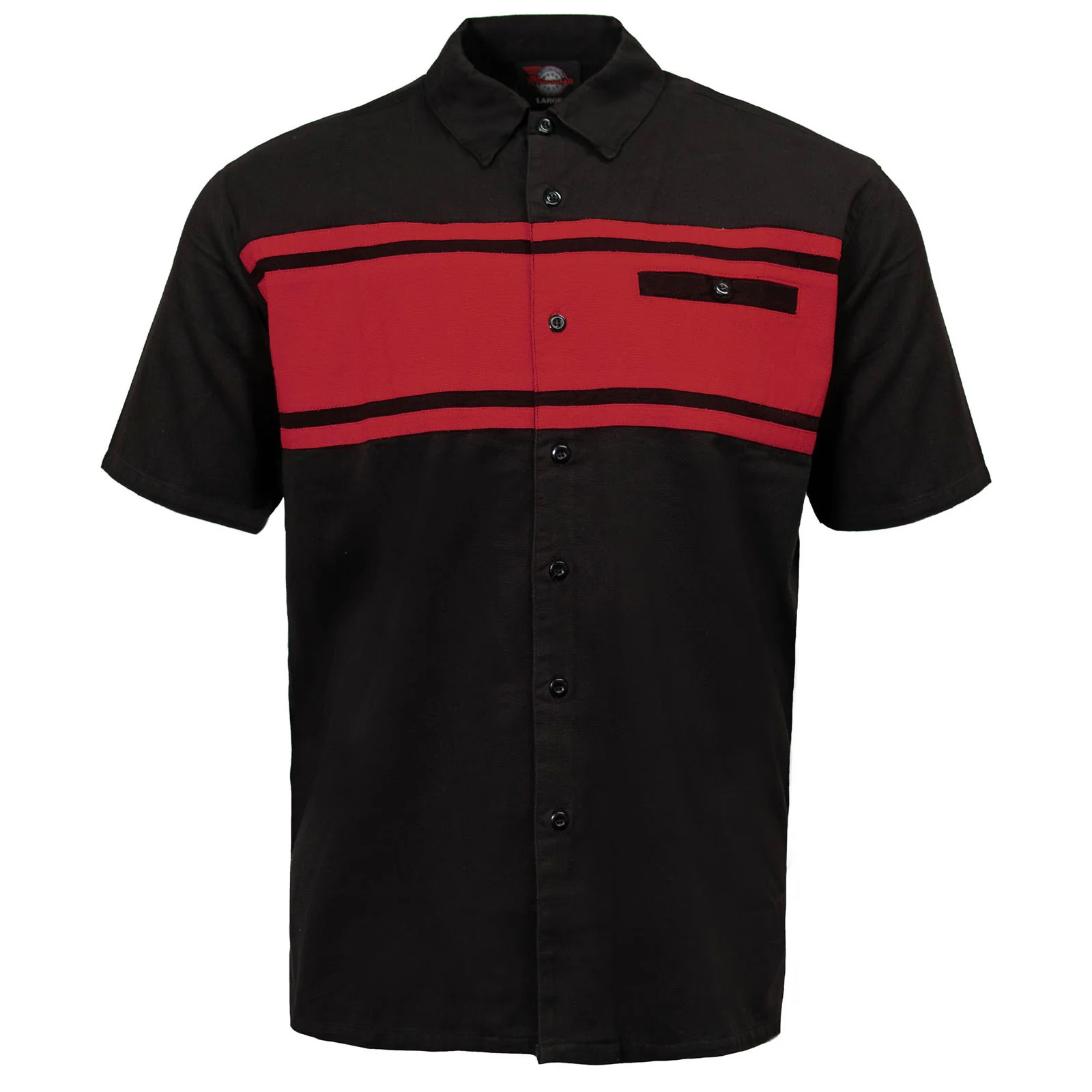 Green MMCC Men’s Gear Head Black Red Mechanic Shirt – Microfiber Panel – MMC16020MMCC Gear Head Mechanic Shirt Next-Generation