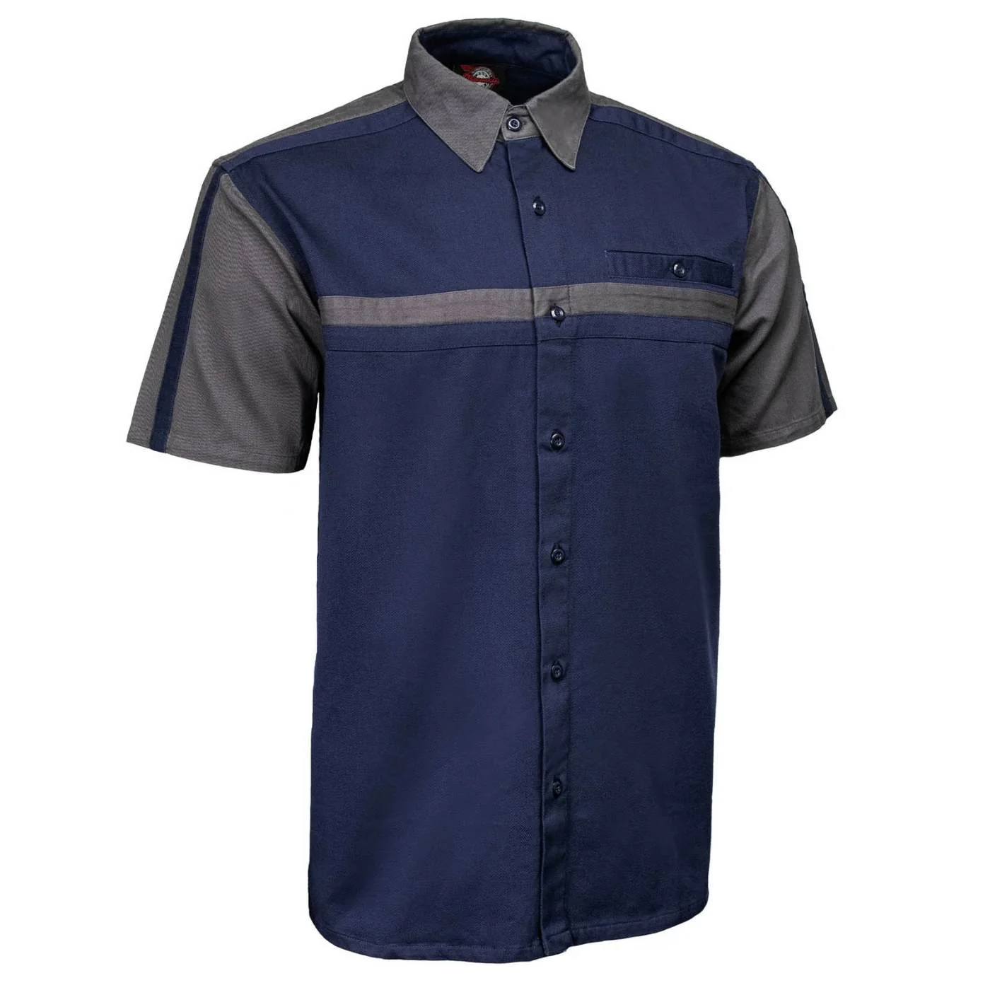 Professional MMCC Men’s Pit Line Polycotton Mechanic Shirt – MMC16027MMCC Pit Line Mechanic Shirt High-End