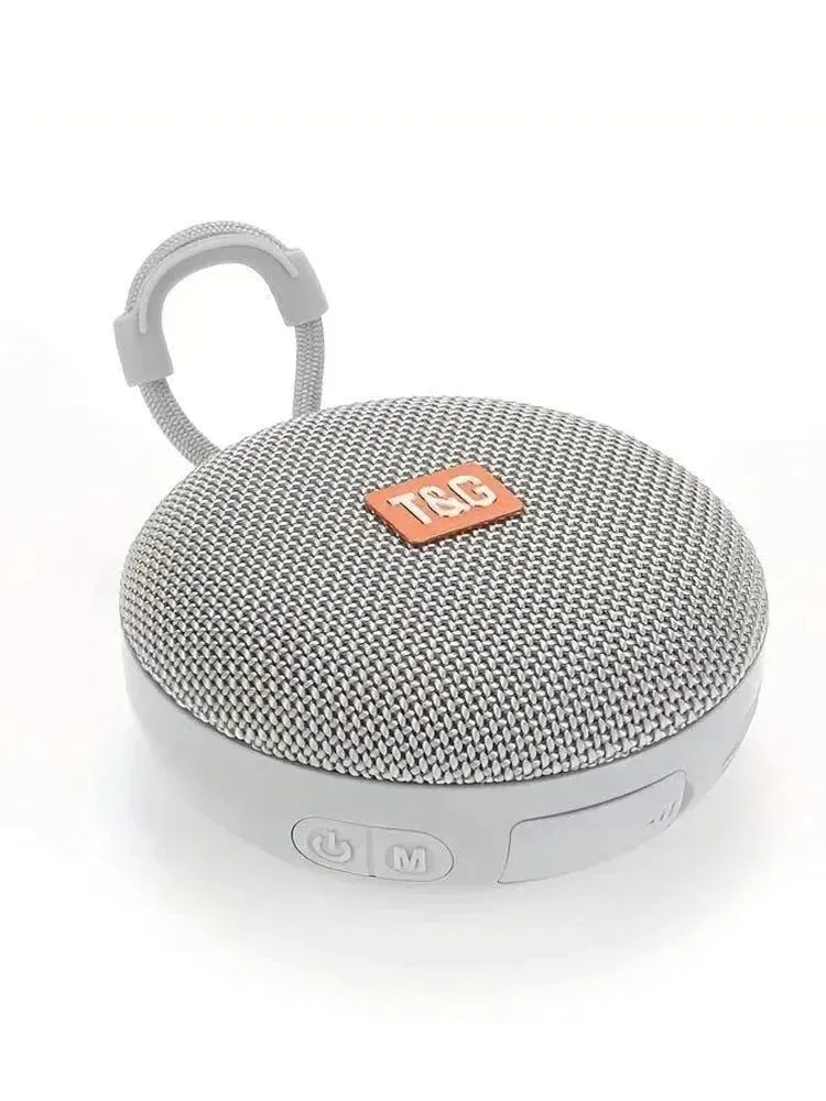 Trendy Altavoz Bluetooth portátil impermeable para exteriores sonido estéreo compatible con TWS regalo para Navidad. Durable