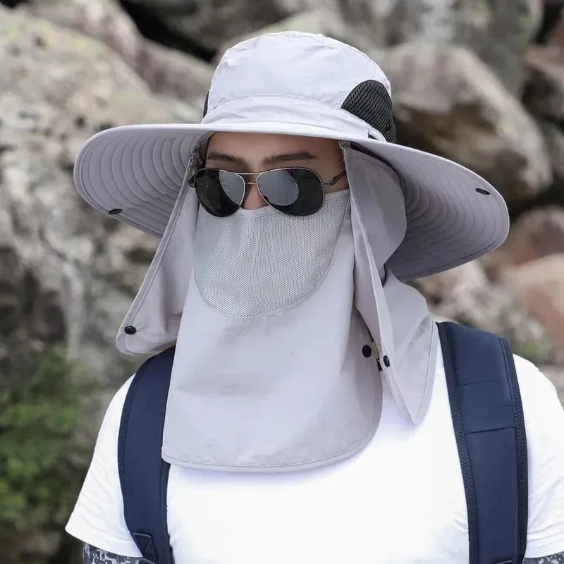 Reusable Sombrero de pesca ajustable para exteriores protección solar plegable para hombre y mujer. Next-Generation