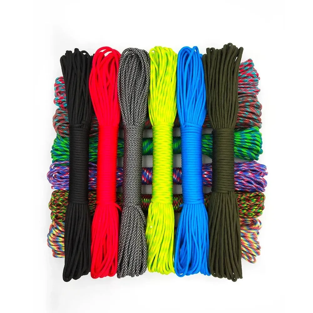 Smart Paracord de 31 metros de diámetro 4 mm y 9 núcleos esencial para supervivencia acampada y escalada. Reliable