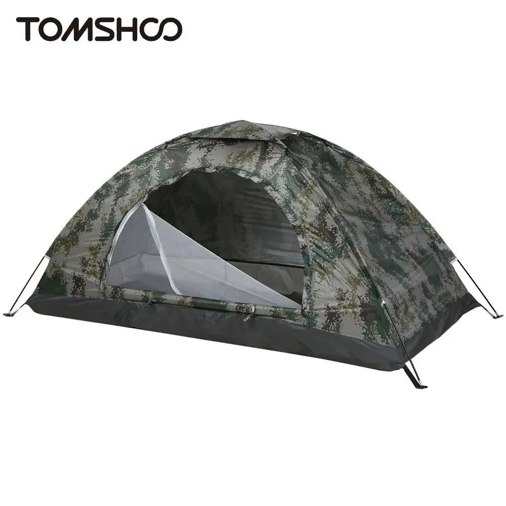 Practical Tienda de campaña ultraligera de una sola capa refugio portátil para 1 o 2 personas i para pescar en la playa al aire libre. Easy-to-Use