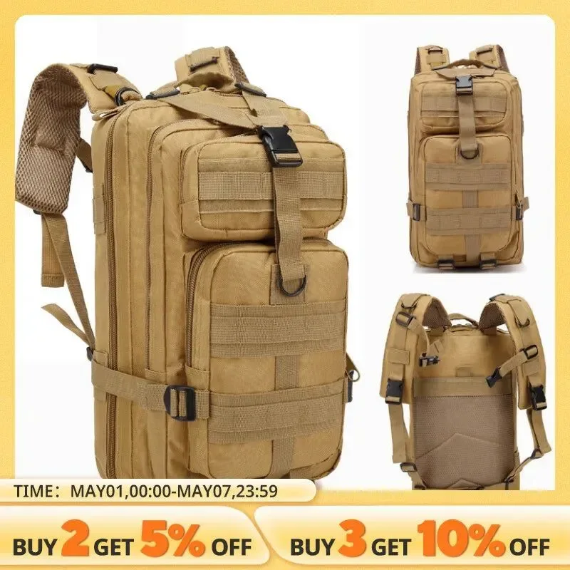 Effective Mochila táctica militar bolsa deportiva de camuflaje para exteriores i para escalada caza pesca y senderismo. Casual