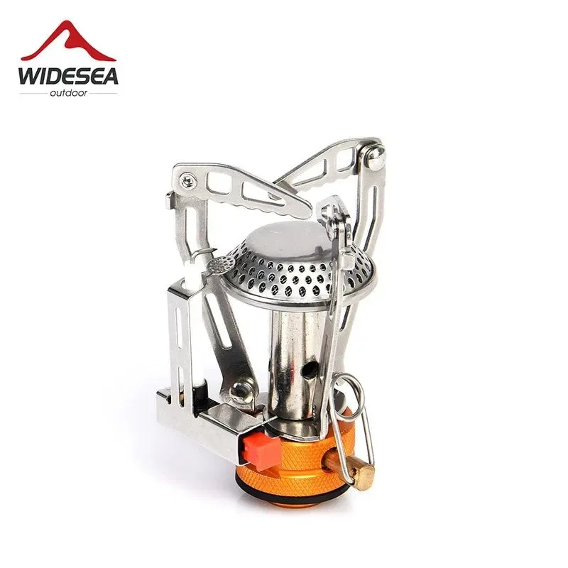 Comfortable Estufa de gas para camping Widesea quemador plegable de una sola pieza para cocinar al aire libre High-Performance