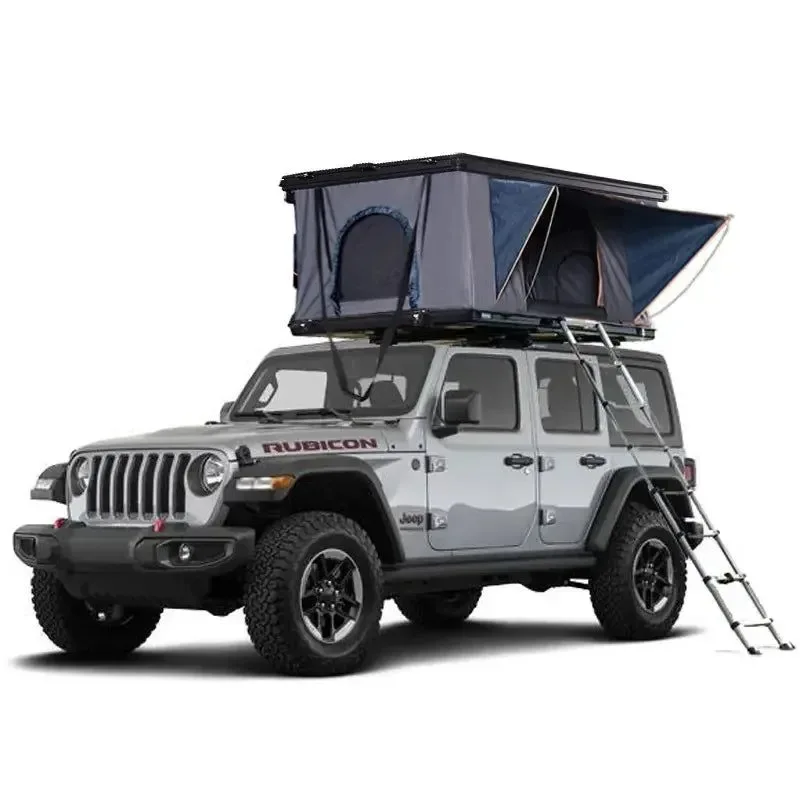 Safe Tienda de techo de aluminio para coche espaciosa impermeable y de rápida instalación Green