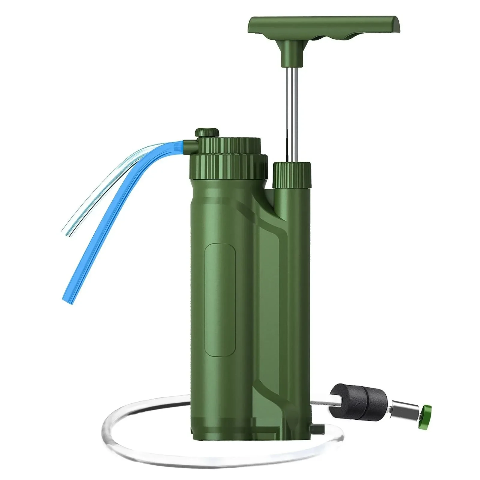 Secure Bomba de filtro de agua portátil de ósmosis inversa sistema de purificación de agua para exteriores i para camping senderismo viajes y equipo de supervivencia de emergencia. Versatile