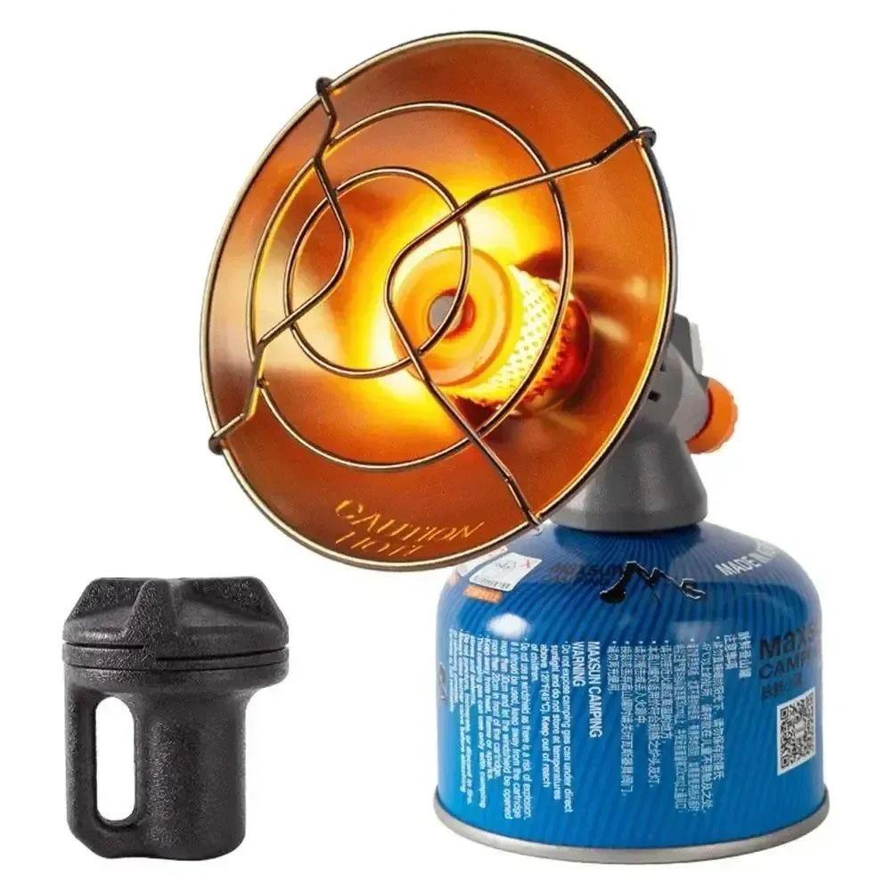 Advanced Mini calentador portátil de gas butano con caja de almacenamiento Quemador resistente al viento para acampar al aire libre Construcción de acero inoxidable High-End