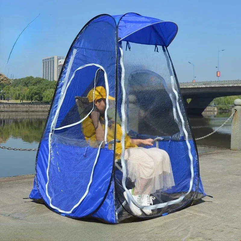Breathable Tienda de campaña emergente para pesca al aire libre para una sola persona Natural
