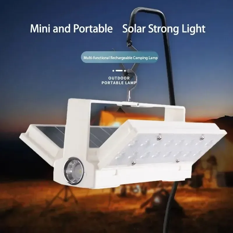 Smart Lámpara de camping LED con energía solar linterna portátil plegable de 90° Premium Material