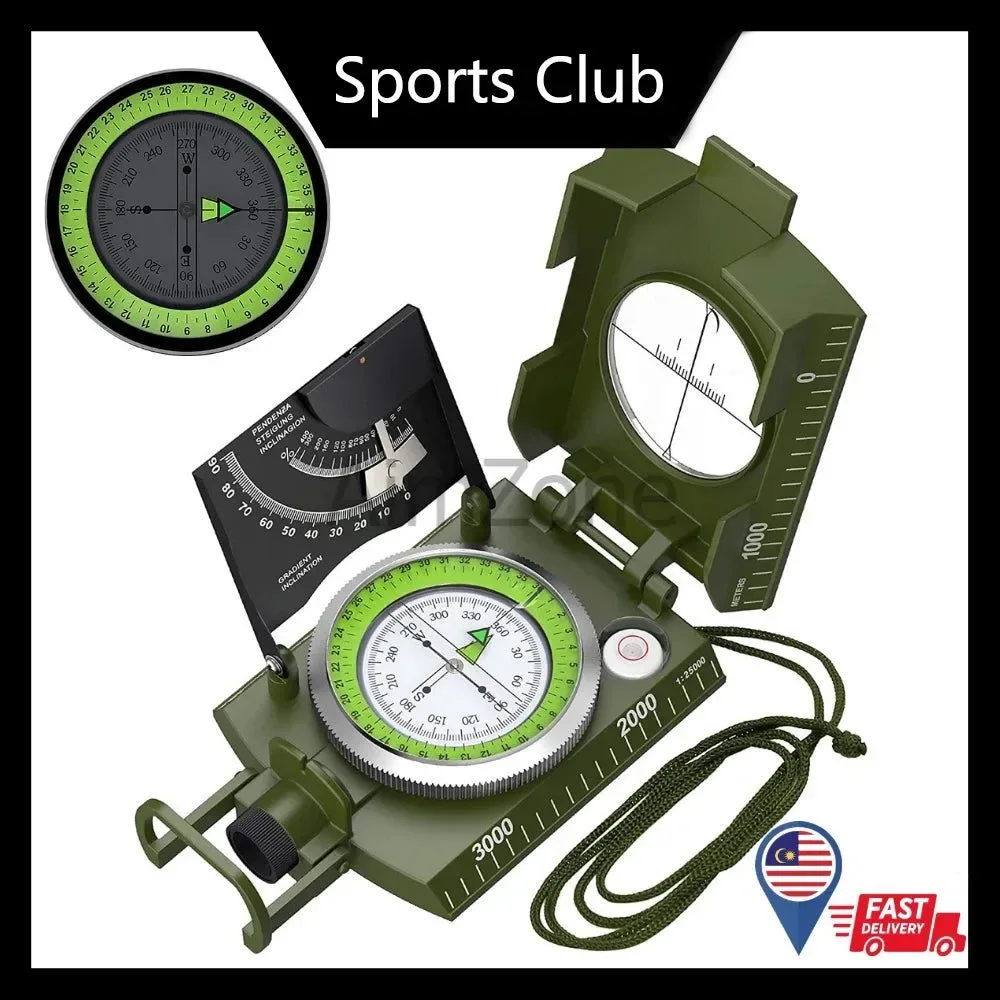 Verified Brújula militar para supervivencia al aire libre brújula digital impermeable y a prueba de golpes para camping senderismo y navegación geológica. Innovative