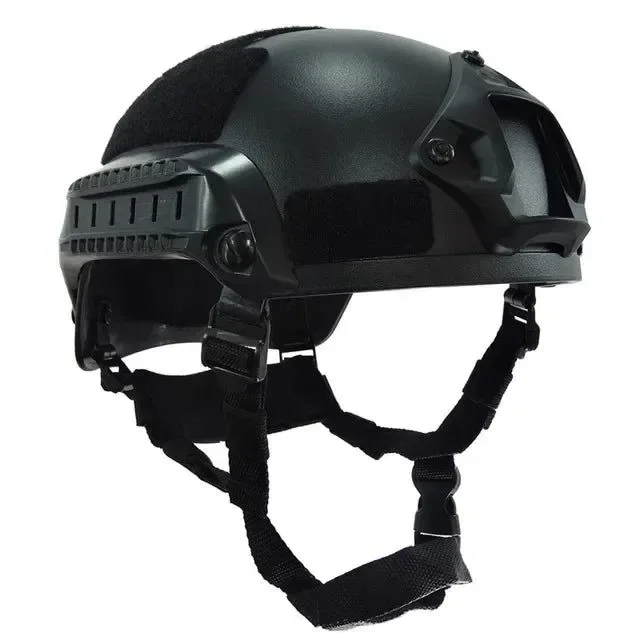 Clean Casco de caza Mich 2001 para airsoft accesorios tácticos protector de cabeza para senderismo casco de paintball para juegos de guerra. Exclusive