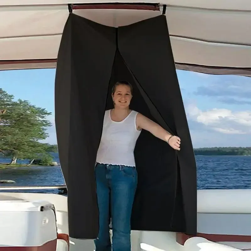 Fashionable Vestuario para barcos con cortina de privacidad tienda de playa portátil para vestirse y ducharse Effective