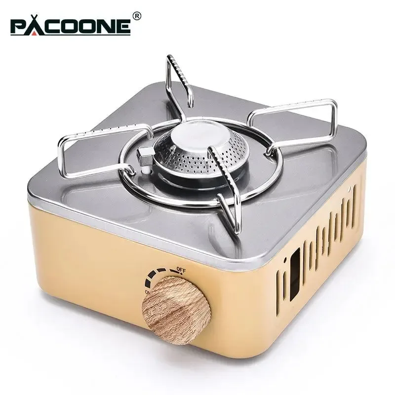Original Design Estufa de gas para camping de 2800 W quemador de butano portátil de alta potencia para cocinar al aire libre Environmentally Friendly