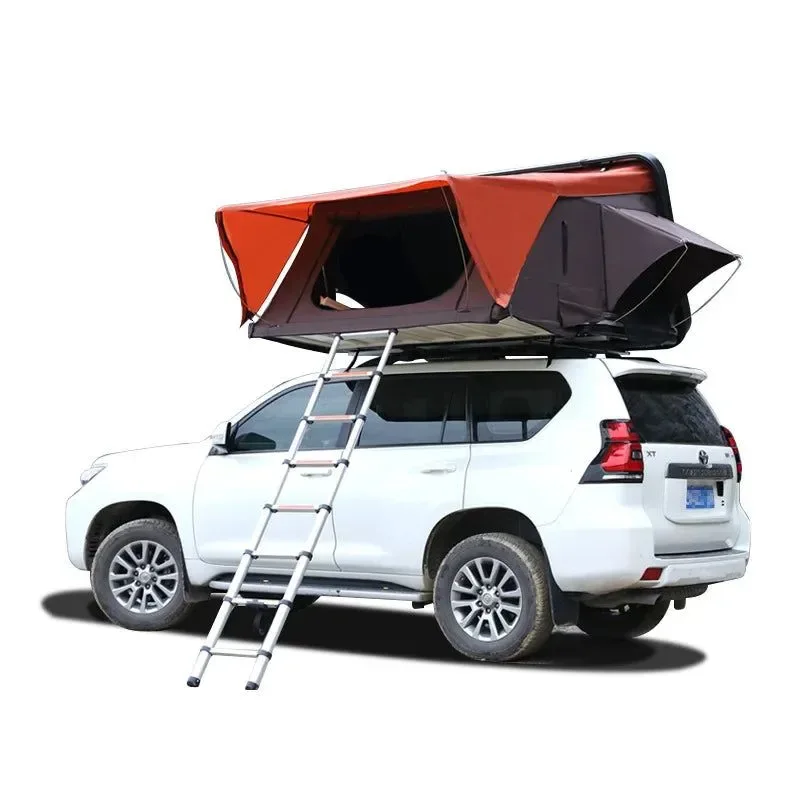 Reliable Tienda de techo rígida de doble capa para 4 personas i para todo tipo de clima i para SUV y viajes por tierra. Unique
