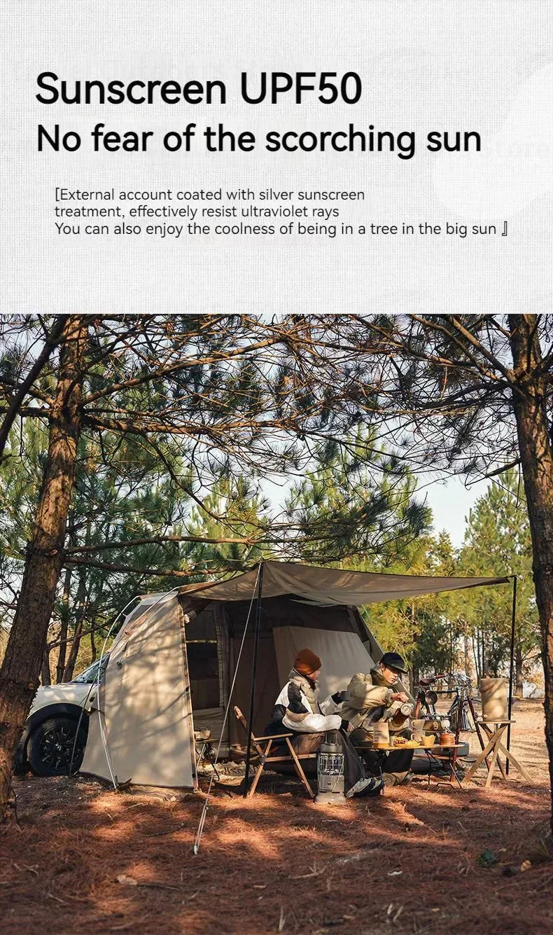 Powerful Tienda de campaña lateral Naturehike para coche toldo todoterreno para camping y glamping Innovative