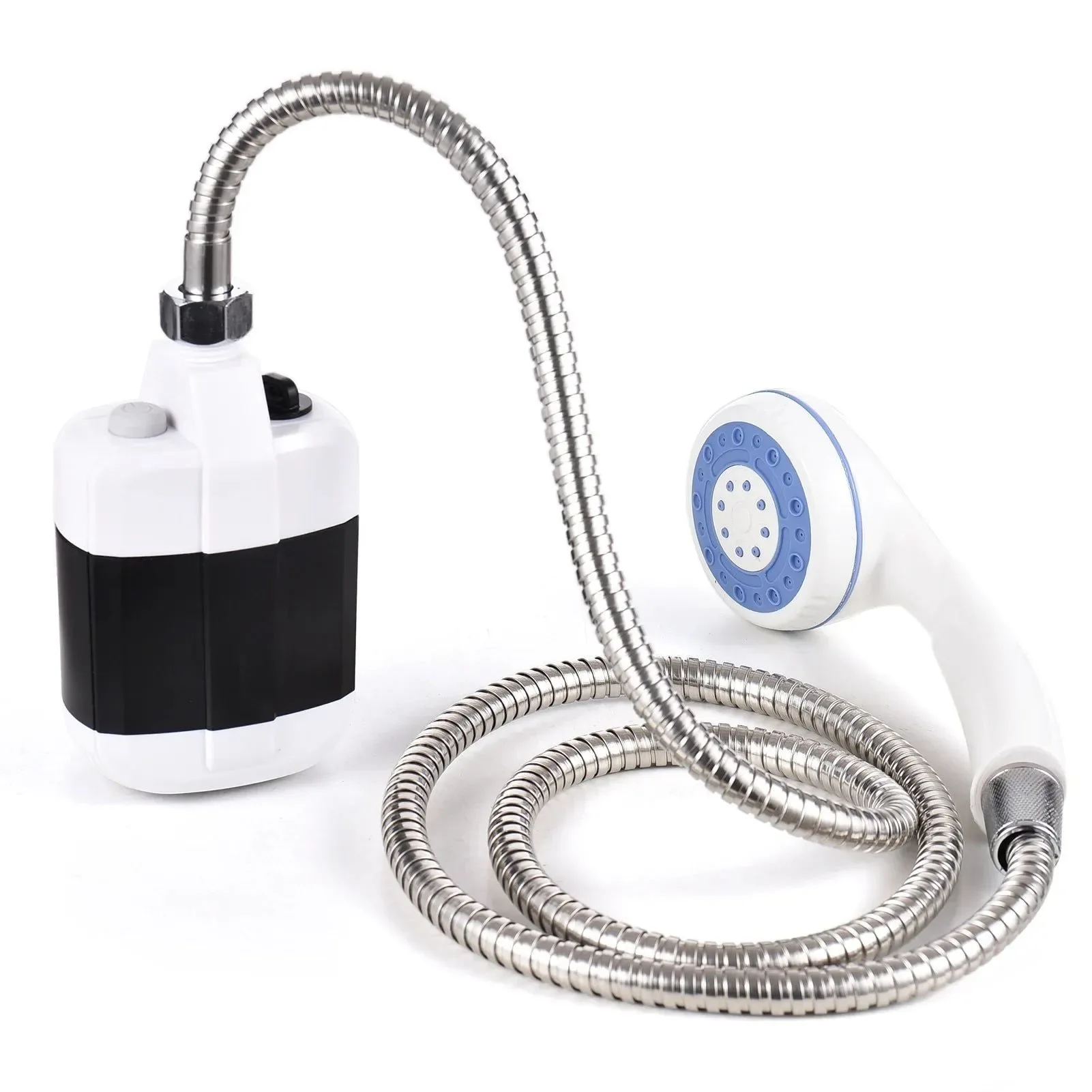 High-Grade Portable Camping Shower – USB Rechargeable Electric Pump 4-5L min for Camping Car Washing Pet Cleaning Solid