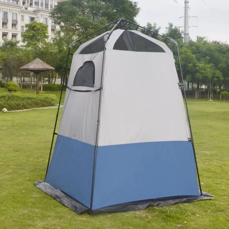 Breathable 2-Person Pop-Up Shower Tent Instant Automatic Privacy Shelter for Camping Beach High-Quality